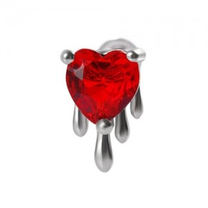 Piercing Microbell Reto Modelo 22 Aço 316L